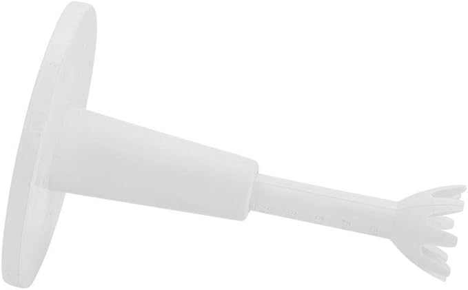 Tbest Rubber Tees for Range Mats 3",CAITON Tee Adjustable Tee Holder Training Driving Long Tea Tee for Lover White (Pack of 2)