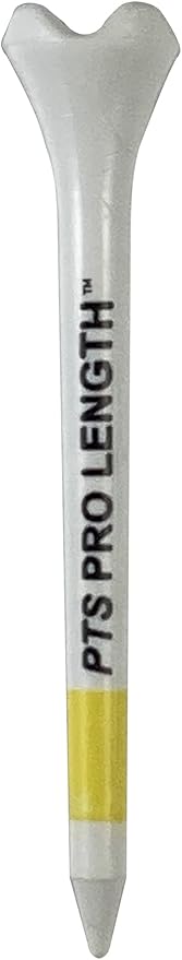 PrideSports PTS Plastic Golf Tees | 30 Count, 2-3/4 Inch | #1 Plastic Tee on Tour | Best for Drivers & Woods