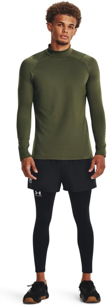 Under Armour Mens ColdGear Armour Fitted Mock