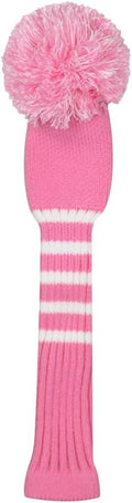 Scott Edward 1/3/4PCS Multi-Style Optional Individualized Knit Golf Club Head Covers, Driver Wood(460cc) Fairway Wood and Hybrid(UT)，for Male/Female Golfers,Custom