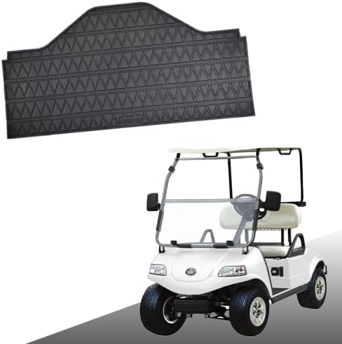 Club Clean Evolution Golf Cart Floor Mat, Fits D5 and D5 Max Models, Full Coverage 8 mm Heavy-Duty Compound Liner, Waterproof Non-Slip Floor Protector, Premium Custom Fit Design (D5 Front Row Only)