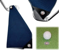 Magnetic 4-in-1 Multi Tool Golf Towel - Magnetic Towel - Silicone Brush - Groove Cleaner - Bag Clip - Microfiber Waffle Design - Men's and Women's Golf - Golf Gifts