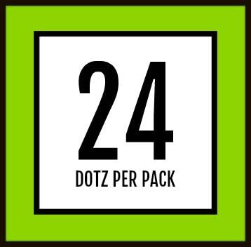 Golfdotz - USGA Rule Conforming Golf Ball Markers, Golf Ball Stickers for Marking Balls, No More Smearing from Stamps, Gifts for Golfers, Dads, and Retirees, (Emoji Collection; 24-32 Count)