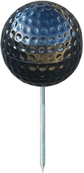 Sandbaggy Plastic Tee Markers for Golf Course (UV Resistant) - Steel Spike - Safety Caps Included