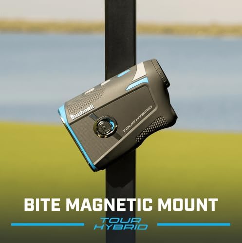 Bushnell Golf Tour Hybrid Laser Rangefinder with Onboard GPS and Slope Compensation with Wearable4U Towel | 1xCR123 Bundle