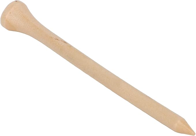 plplaaoo Professional Golf Tees 50pcs Premium Wooden Golfing Tees for Improved Accuracy and Power Durable Maple Wood Golf Accessories