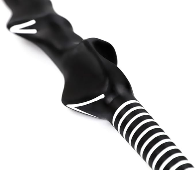 1Pcs Golf Grip Trainer for Improving Hand Positioning | Lightweight Golf Swing Trainer | Molded Anti-Slip Wrist Trainer | Black | Right Hand / Left Hand |