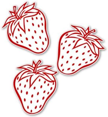 3 Strawberries Golf Hat Clip with Magnetic Ball Marker
