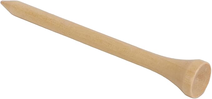 plplaaoo Professional Golf Tees 50pcs Premium Wooden Golfing Tees for Improved Accuracy and Power Durable Maple Wood Golf Accessories