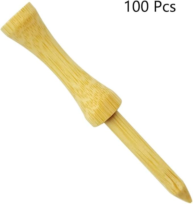 Step Down Golf Tees 2-1/8"or 2-3/4"or 3-1/4" 100 Count Wooden Golf Castle Tees