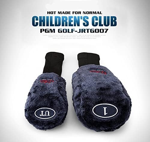 PGM Junior Golf Club Complete Set for Children Kids, 5 Golf Clubs with Stand Bag and 2 Headcovers for Boys & Girls, Right Hand