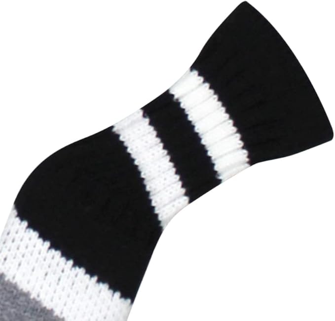 Scott Edward 10 Pcs Golf Club Head Covers for Irons Cuteness Basically Socks Shape Washable Durable Golf Club Head Protector Double Sided Knit Suitable for Most Brands