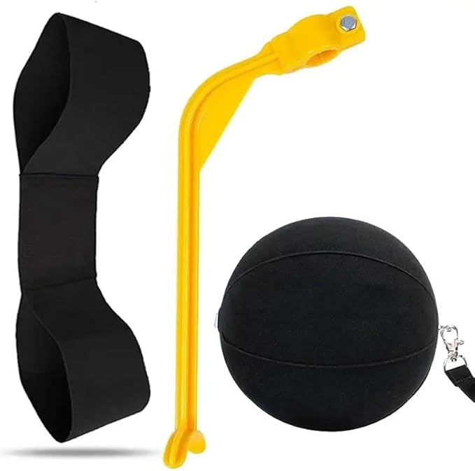 3-Piece Golf Swing Trainer Set - Arm Band, Impact Ball & Posture Aid - Boost Skills for All Levels