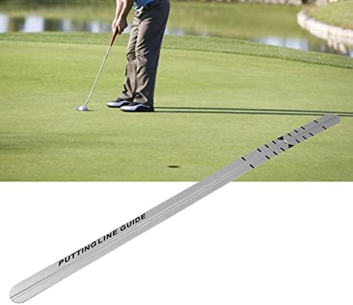 SUNGOOYUE Golf Alignment Training Aid, Golf Putting Straight Ruler Guide Aluminum Alignment Rail for Golf Putting Practice, SUNGOOYUEgvgt5ewom9