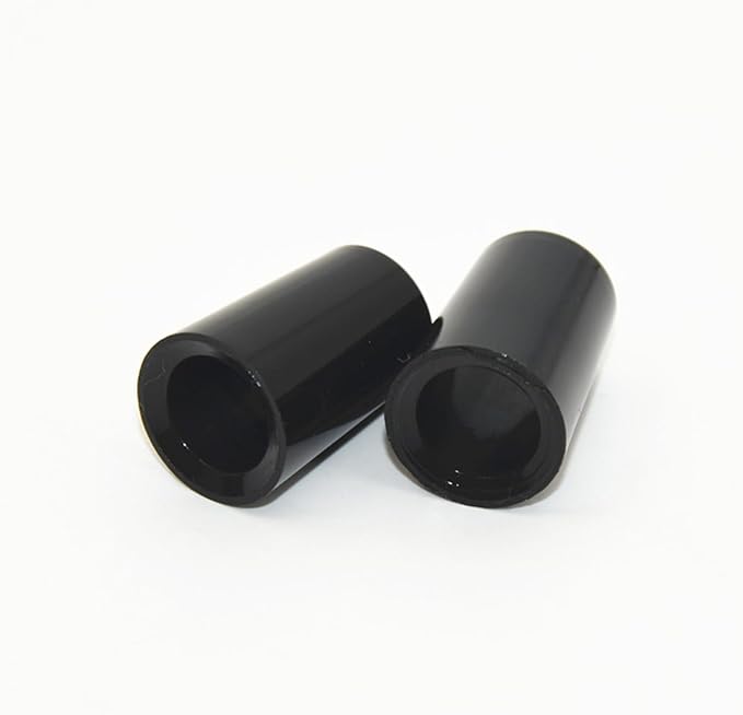10pcs.370 Golf Ferrules High Grade Tapered Black Ferrule Caps for Golf Hybrid Wedge Iron Shaft 9.3 * 20 * 13.6mm