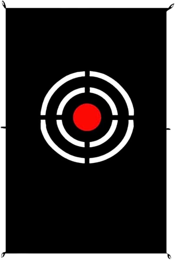 Golf Target Cloth - 5x3FT Durable Net Target with Hitting Range for Accuracy Practice - Portable for Home & Backyard Golf Training Players