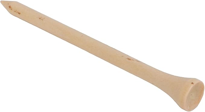 plplaaoo Professional Golf Tees 50pcs Premium Wooden Golfing Tees for Improved Accuracy and Power Durable Maple Wood Golf Accessories