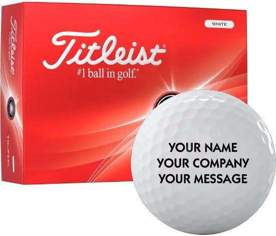 2024 Titleist TruFeel Personalized Golf Balls