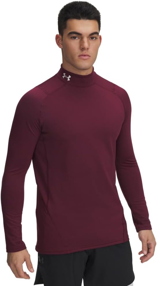 Under Armour Mens ColdGear Armour Fitted Mock