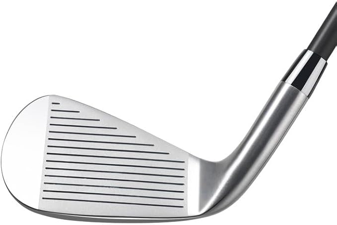 COOLO Graphite Golf Irons, Provide More Speed and Control, Beginner/High Handicap/Seniors/Ladies, Reduced Strain on Elbows and Wrists, Right&Left Handed