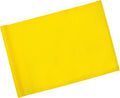KINGTOP Golf Flag 20x14 Inch - Plain Yellow, 420D Nylon, Tube Inserted - Standard Putting Green Flags for Backyard Practice, Golf Courses, Country Club, 1-Pack