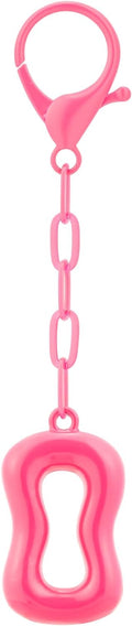 Initial Bag Charms, Bubble Letter Charm for Handbags, Cute Keychain with Letter, Initial Bag Charms for Women