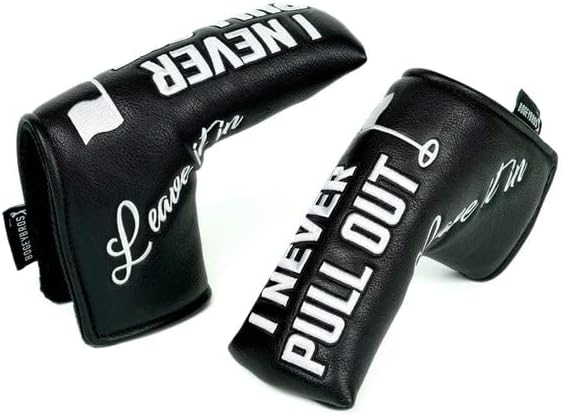 Bogey Bros Headcover - Novelty Golf Headcovers – Funny Golf Head Covers, Driver Cover for All Weather Use, Funny Golf Club Covers with Elastic Necks & Embroidered Designs