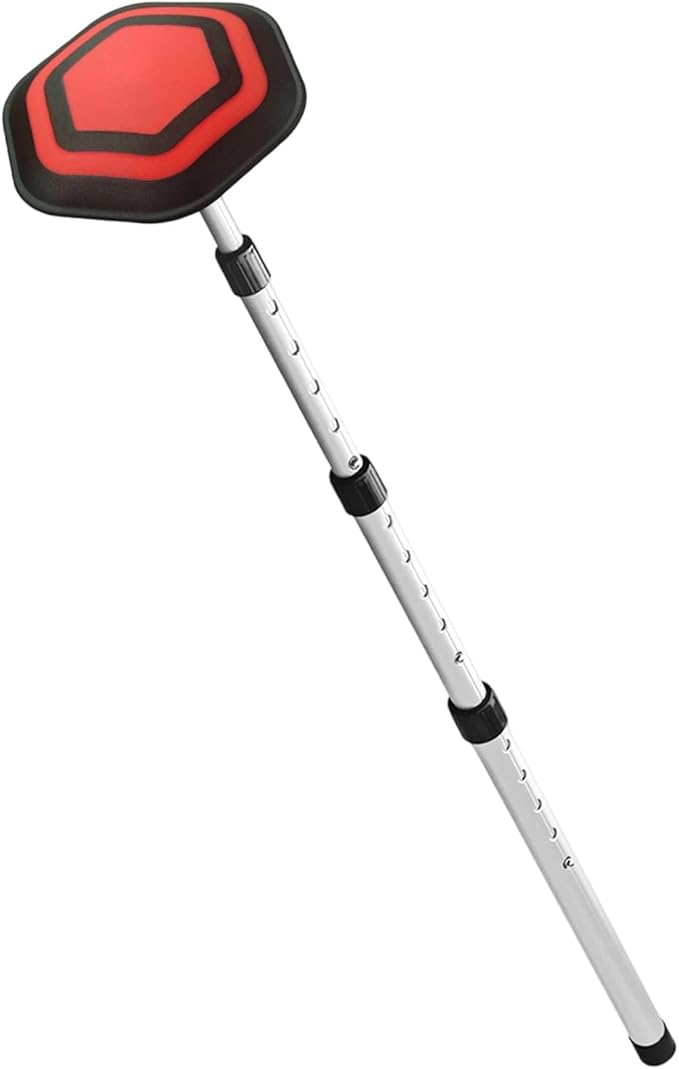 Light Weight Adjustable Golf Bag Stand Telescoping 4 Section Aluminum ABS Bag Holder Stabilizers Anti Slip Base Terrain