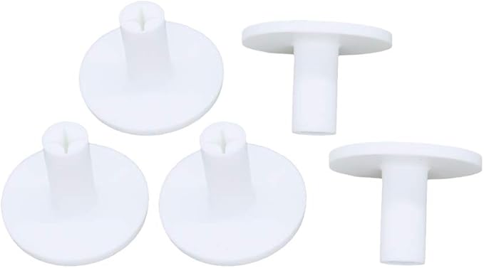 Golf Rubber Tee Holder Set for Golf Driving Range Tee Practice Tool Pack of 5