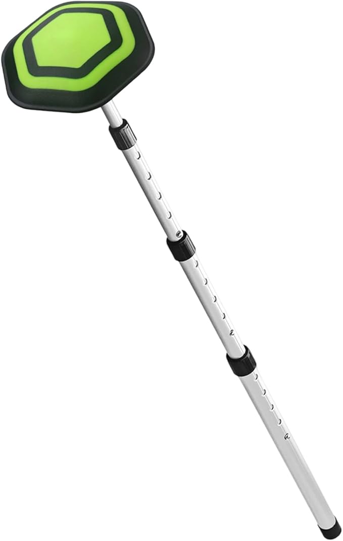 Light Weight Adjustable Golf Bag Stand Telescoping 4 Section Aluminum ABS Bag Holder Stabilizers Anti Slip Base Terrain