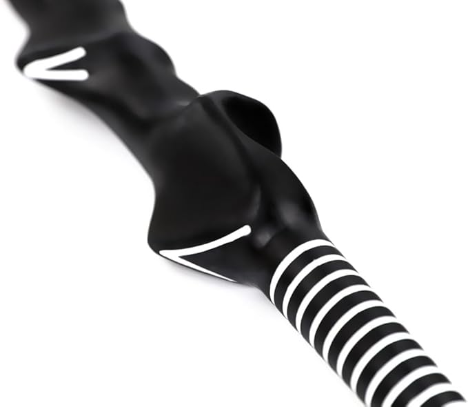 1Pcs Golf Grip Trainer for Improving Hand Positioning | Lightweight Golf Swing Trainer | Molded Anti-Slip Wrist Trainer | Black | Right Hand / Left Hand |