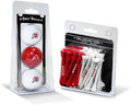 Team Golf NCAA Logo Imprinted Golf Balls (3 Count) & 2-3/4" Regulation Golf Tees (50 Count), Multi Colored