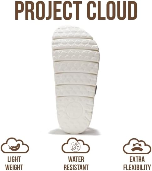 Project Cloud Genuine Leather Platform Sandals Women Footwear - Wedge Chunky Sandals Womens sandals with Memory Foam Insole and Cork Footbed (GREECECHUNKY)