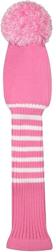 Scott Edward 1/3/4PCS Multi-Style Optional Individualized Knit Golf Club Head Covers, Driver Wood(460cc) Fairway Wood and Hybrid(UT)，for Male/Female Golfers,Custom