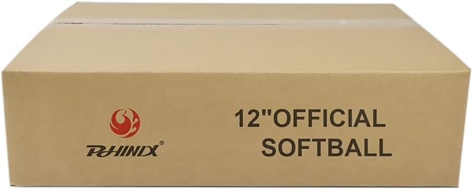 PHINIX Softball Official Size and Weight for Practice Recommended for Training