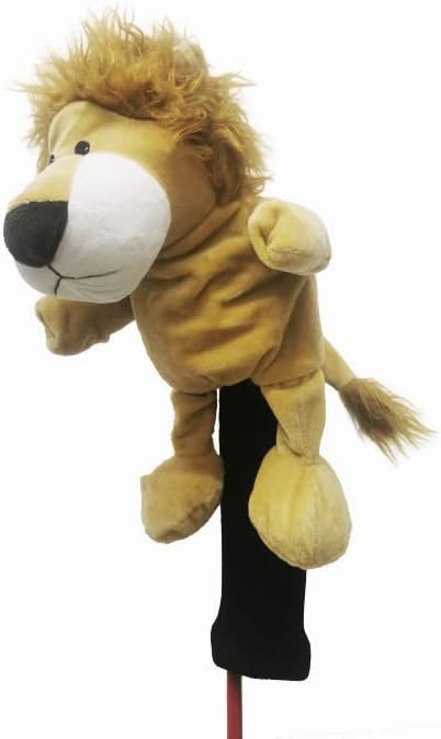 Scott Edward Golf Club Cover Fit Well for Driver or Fairway Wood Golf Club, Funny Cute Animal Design Soft Functional Golf Headcover Stylish Protection for Your Clubs for Men and Women
