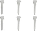 50Pcs Golf Tees, Wooden Practice Golf Tees White Long Ball Base Set Kit for Outdoor Sports
