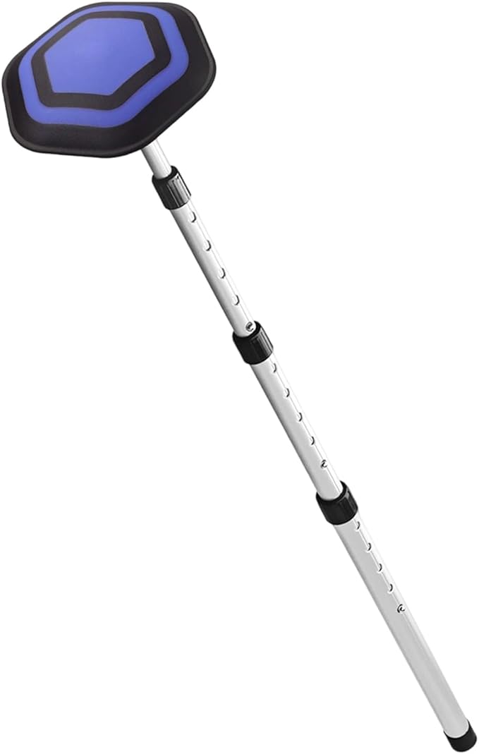 Light Weight Adjustable Golf Bag Stand Telescoping 4 Section Aluminum ABS Bag Holder Stabilizers Anti Slip Base Terrain