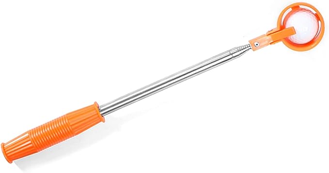 Golf Ball Retriever,Portable Stainless Telescopic Golf Ball Retriever Golf Ball Scoopers Golf Ball Picker Golf Gift