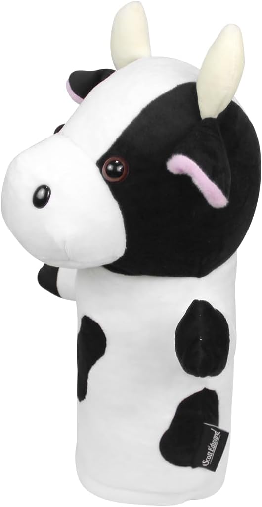 Scott Edward Golf Club Cover Fit Well for Driver or Fairway Wood Golf Club, Funny Cute Animal Design Soft Functional Golf Headcover Stylish Protection for Your Clubs for Men and Women