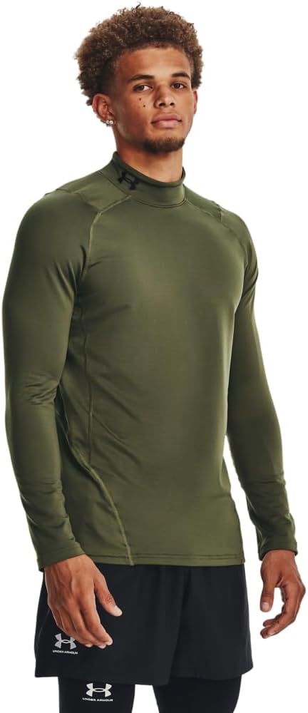 Under Armour Mens ColdGear Armour Fitted Mock