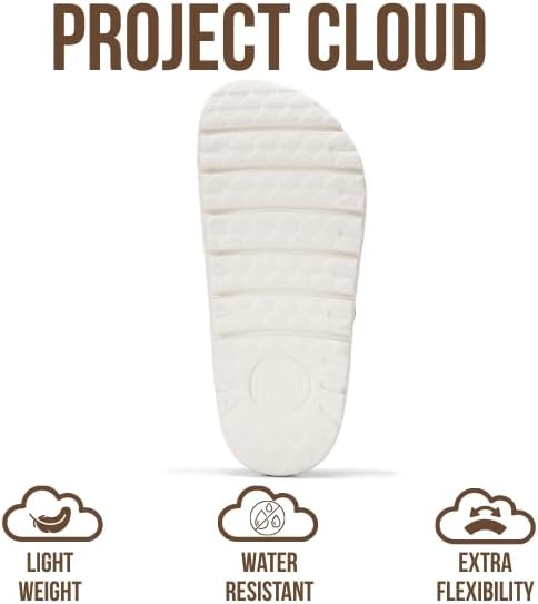 Project Cloud Genuine Leather Platform Sandals Women Footwear - Wedge Chunky Sandals Womens sandals with Memory Foam Insole and Cork Footbed (GREECECHUNKY)