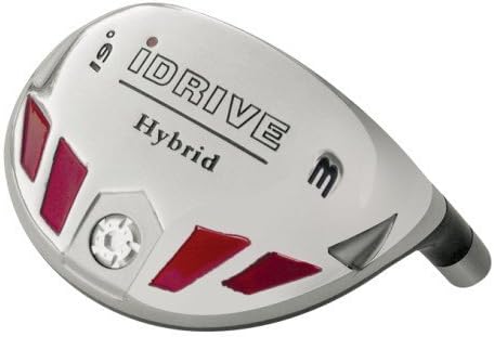 Petite Senior Women's Golf Clubs All Ladies iDrive Hybrids Full Set Includes: #3, 4, 5, 6, 7, 8, 9, PW. Lady L Flex Right Handed New Utility Clubs. (Petite - 4'10'' to 5'3") 55+ Years Old