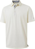 Mens Polo Shirts Short and Long Sleeve Casual Solid Stylish Dry Fit Performance Designed Collared Golf Polo Shirts for Men