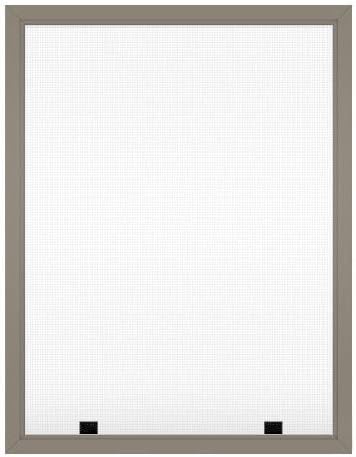 Assembled Custom Size Window Screens (Champagne)