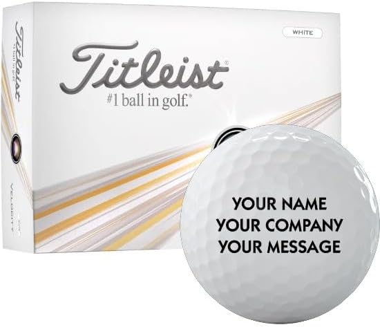 2024 Titleist Velocity Personalized Golf Balls