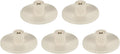 PATIKIL 0.8 Inch Plastic Golf Tee, 5 Pack Hollow Training Driving Range Tee Stable Ball Holder for Outdoor Indoor Hitting Mat, Beige