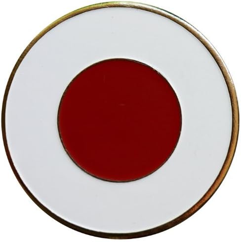 World Flags Golf Ball Marker and Matching Hat Clip