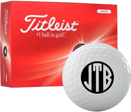 2024 Titleist TruFeel Monogrammed Golf Balls