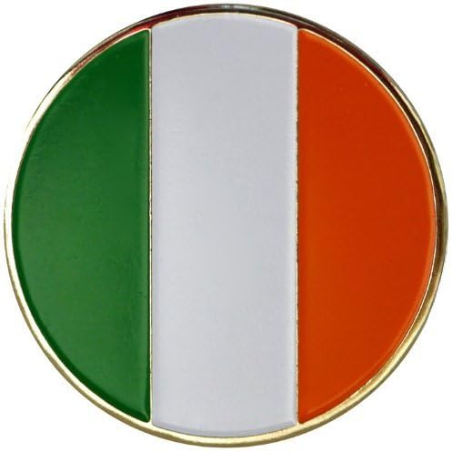 World Flags Golf Ball Marker and Matching Hat Clip